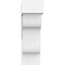 Ekena Millwork Standard Carmel Architectural Grade PVC Bracket With Block Ends, 5"W x 16"D x 16"H BKTP05X16X16CAR05 - alternate 4